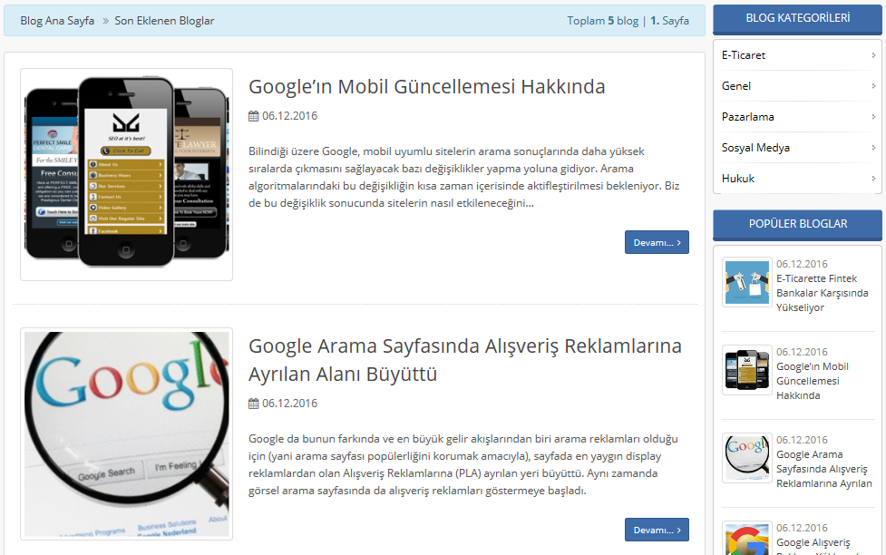 Etkili İçerik Pazarlaması İçin SEO Dostu Blog Modülleri